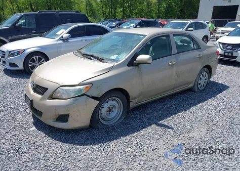 2010 Toyota Corolla Le from USA, damaged, VIN 2T1BU4EE6AC404887